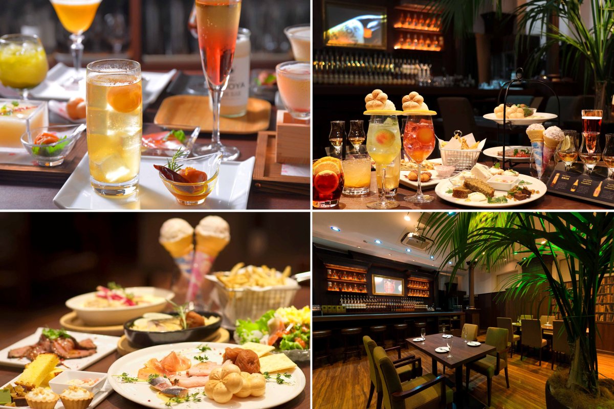 「The CHOYA 銀座BAR」では本格梅酒「The CHOYA」をベースとしたカクテルや梅酒、梅干しを使用した梅フードなどが楽しめる