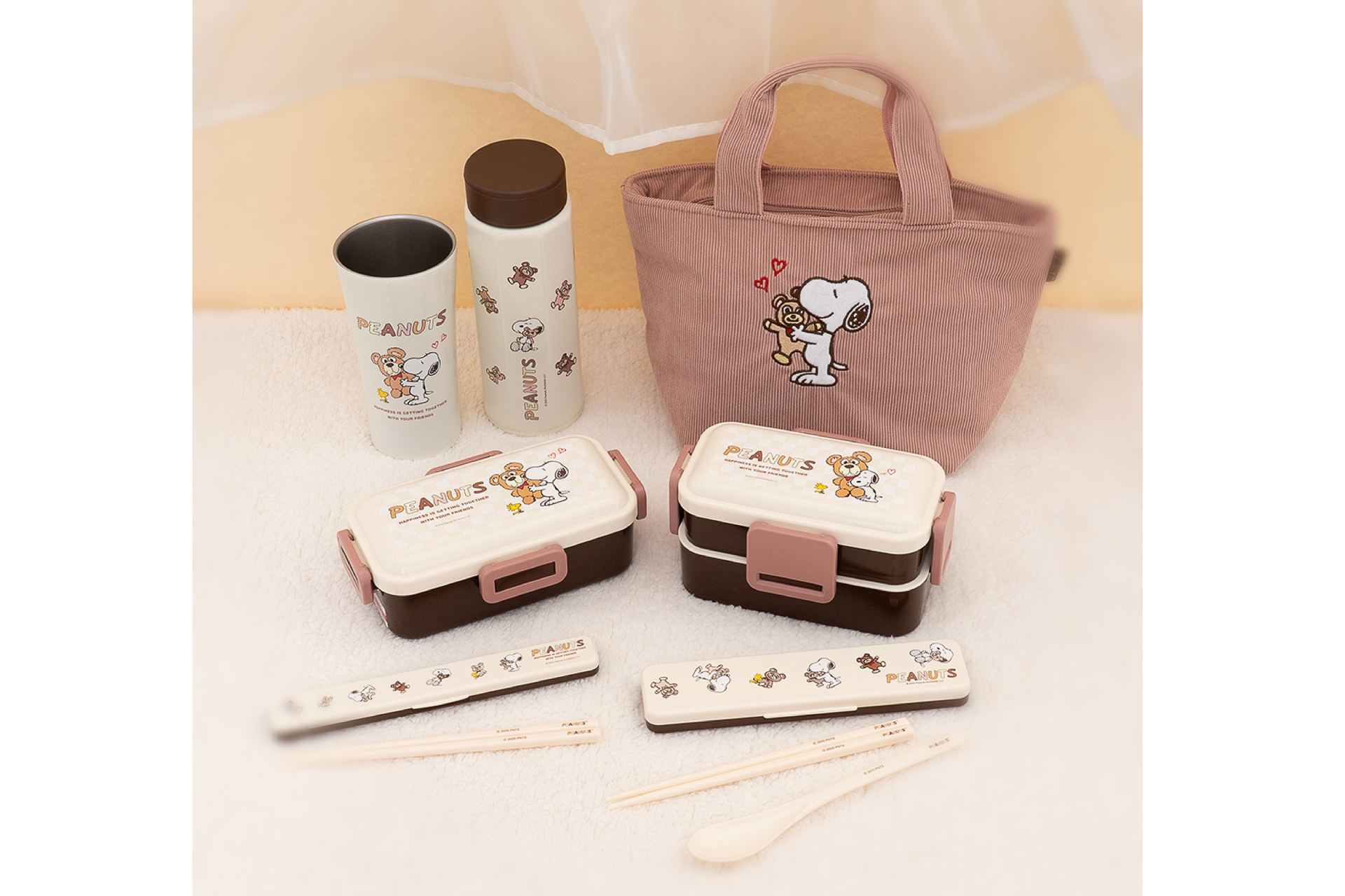 スヌーピータウンショップ「Snoopy＆Cuddly Bears」シリーズ