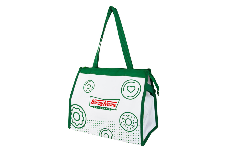 クリスピークリーム・パリ限定Tシャツ＆トートバッグセット トプカピ TOPKAPI フロントステッチ レザーA4トートバッグ
