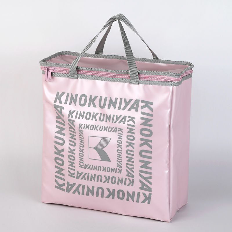 紀ノ国屋 クーラーバッグL（パールピンク）