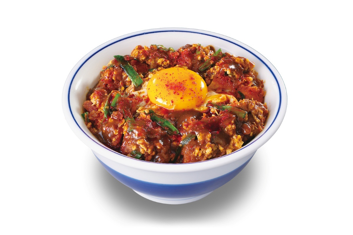 「カレーカツ丼」（店内飲食）