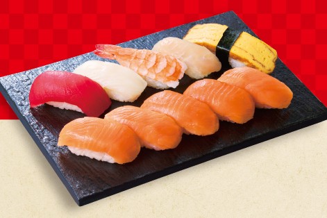 「サーモンたっぷり」（698円）