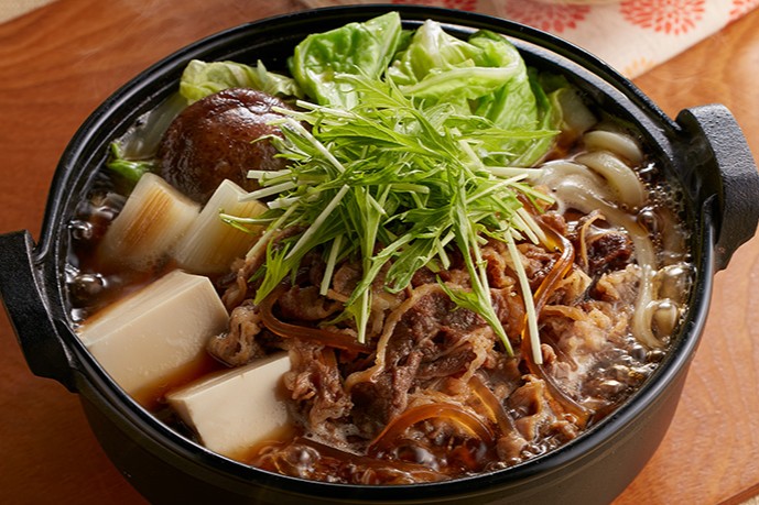 肉増し！すき焼き鍋定食