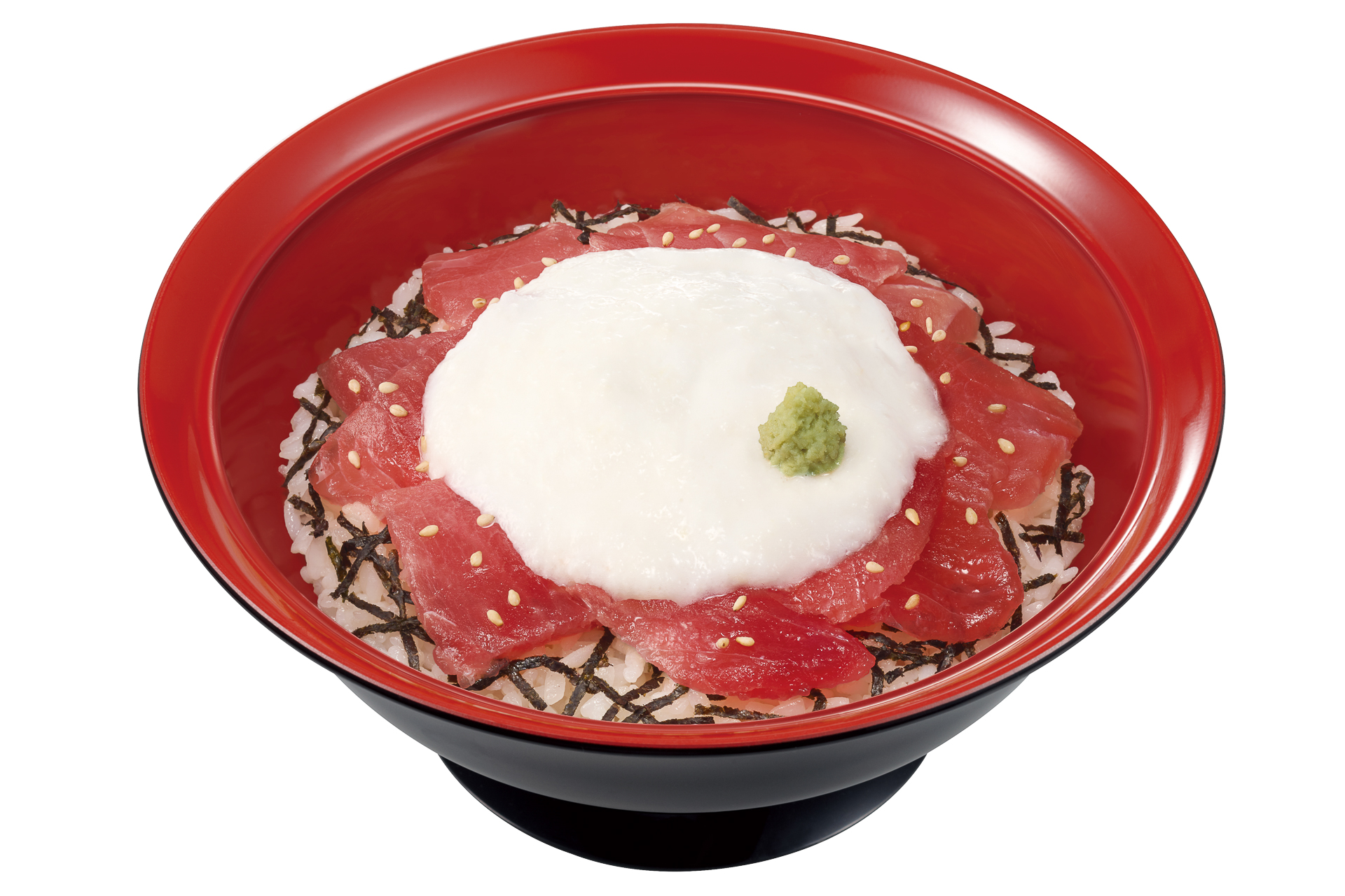 「山かけまぐろ鉄火丼」（並盛 980円、ごはん大盛 1030円、特盛 1480円）