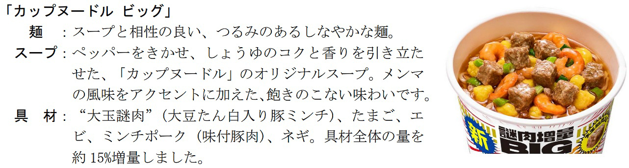 カップヌードル ビッグ
