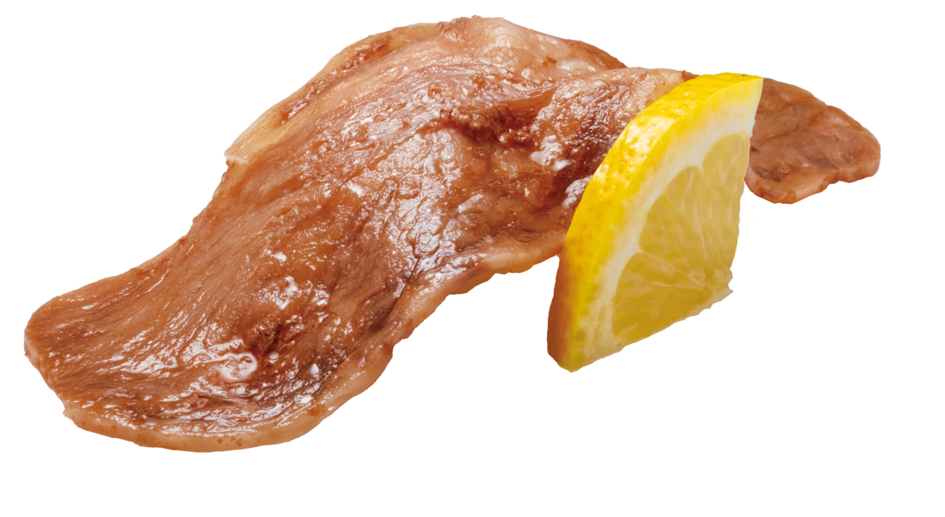 「黒毛和牛のさっぱり塩レモン握り」（319円）