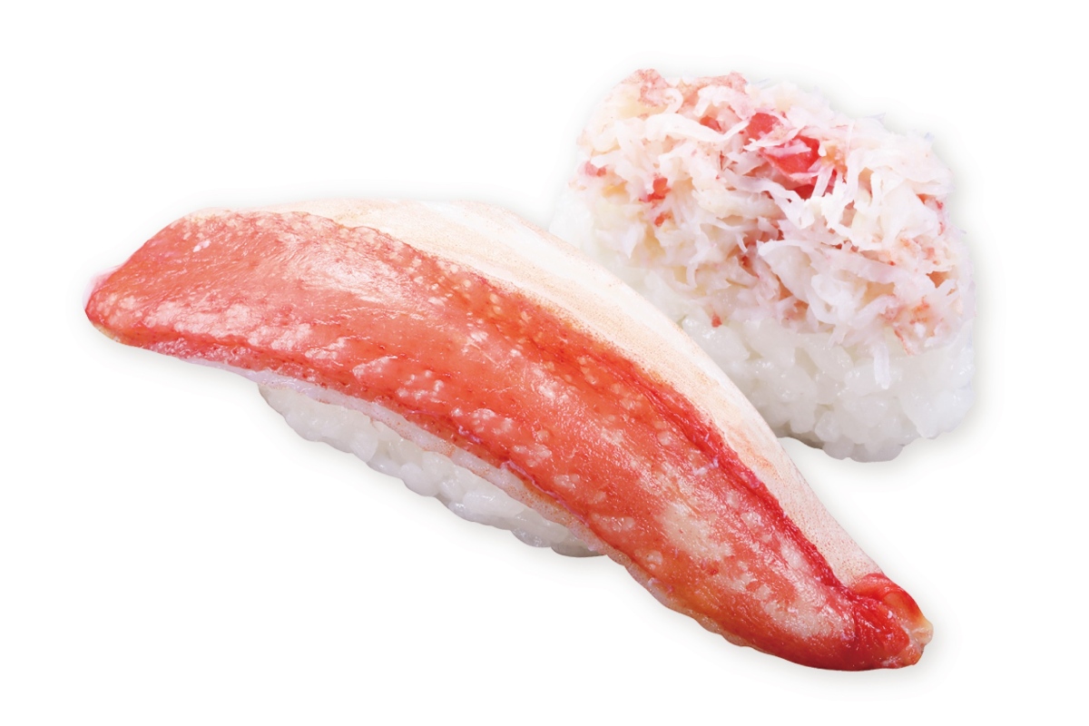 本ズワイガニ二種盛り