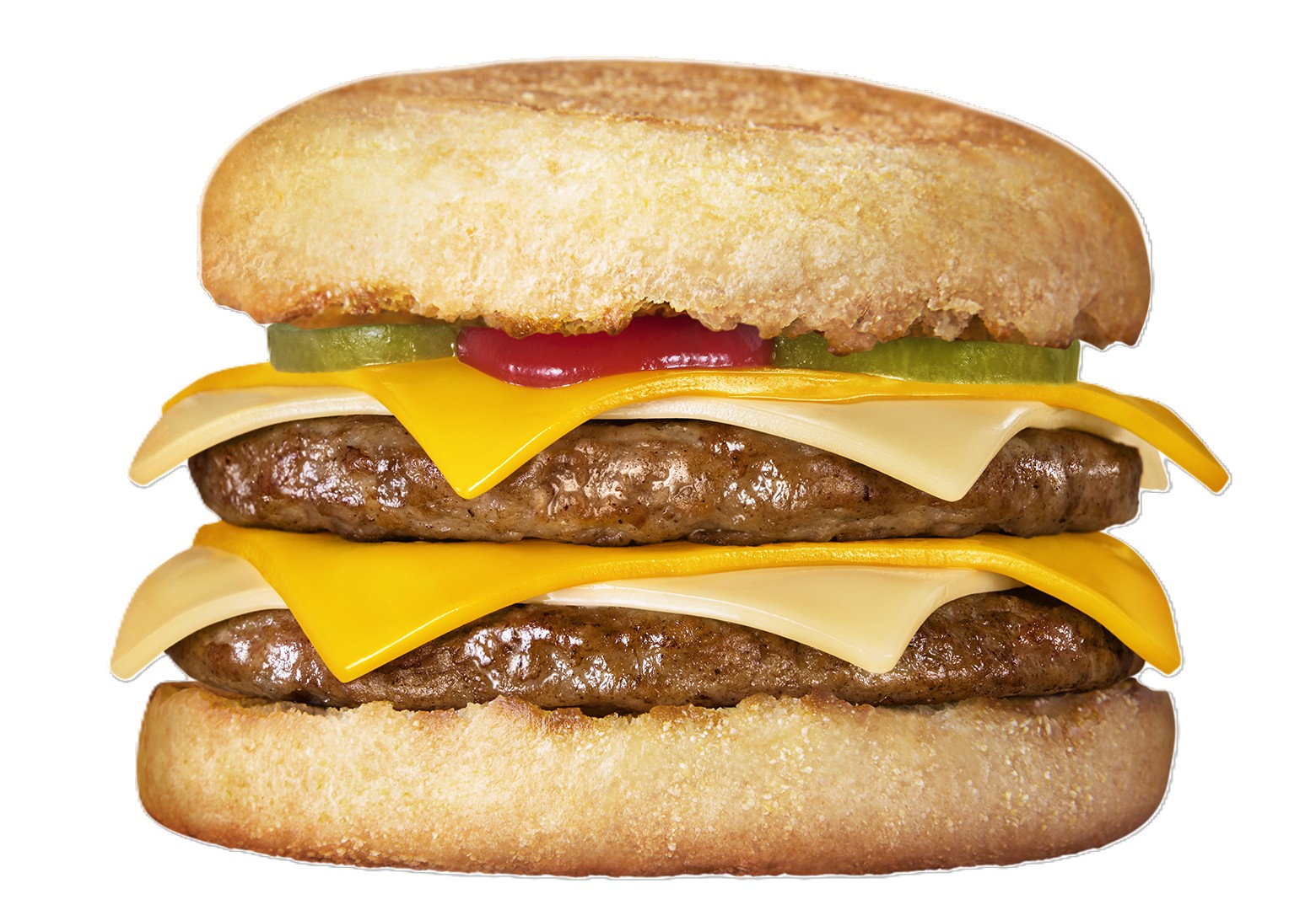 チーチーダブチソーセージマフィン