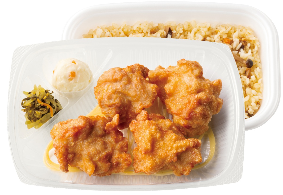4コ入り から揚弁当（きのこごはん変更）