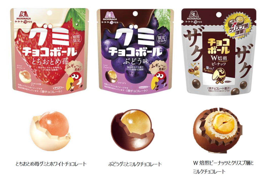 森永製菓「グミチョコボール」