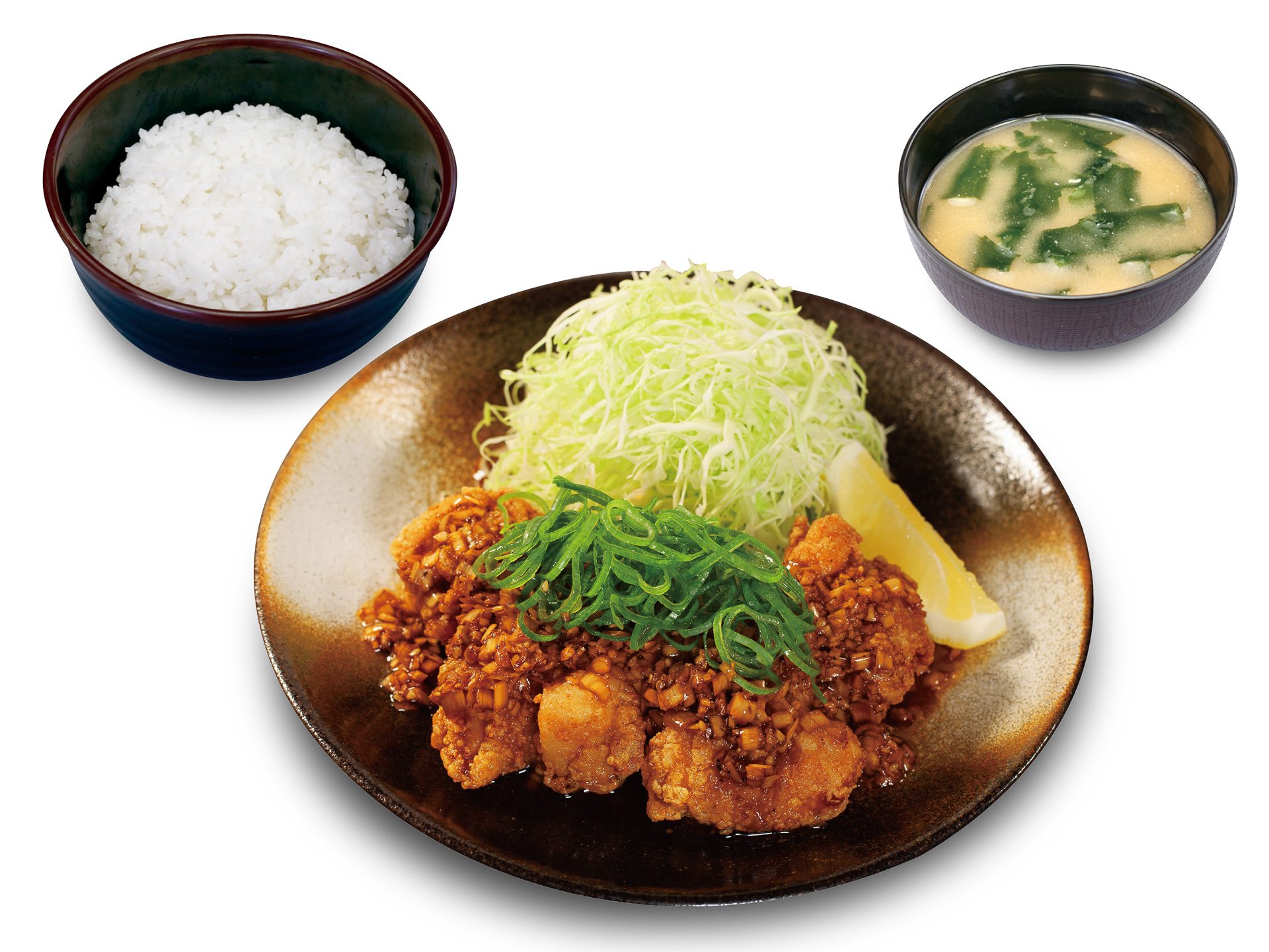 松のや「油淋鶏定食（5個）」（1,050円）