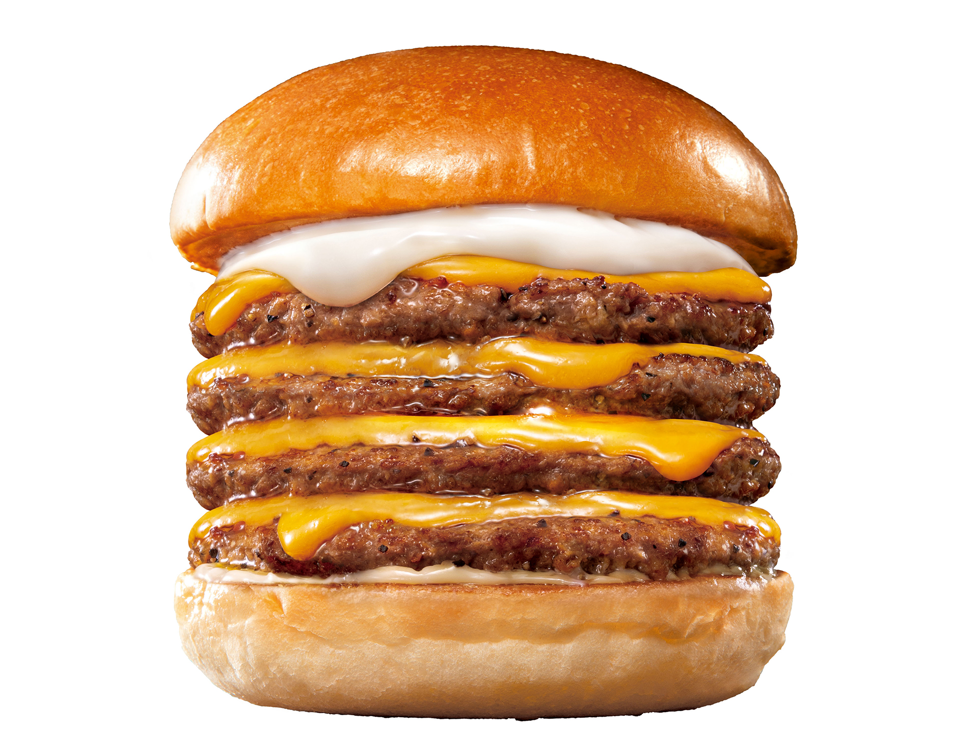 「キング 絶品チーズバーガー」（1390円）