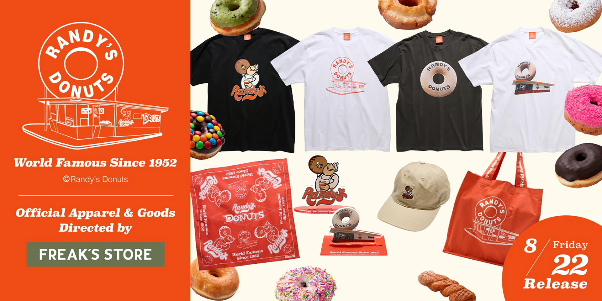 FREAK’S STORE×Randy’s Donutsコラボ第2弾