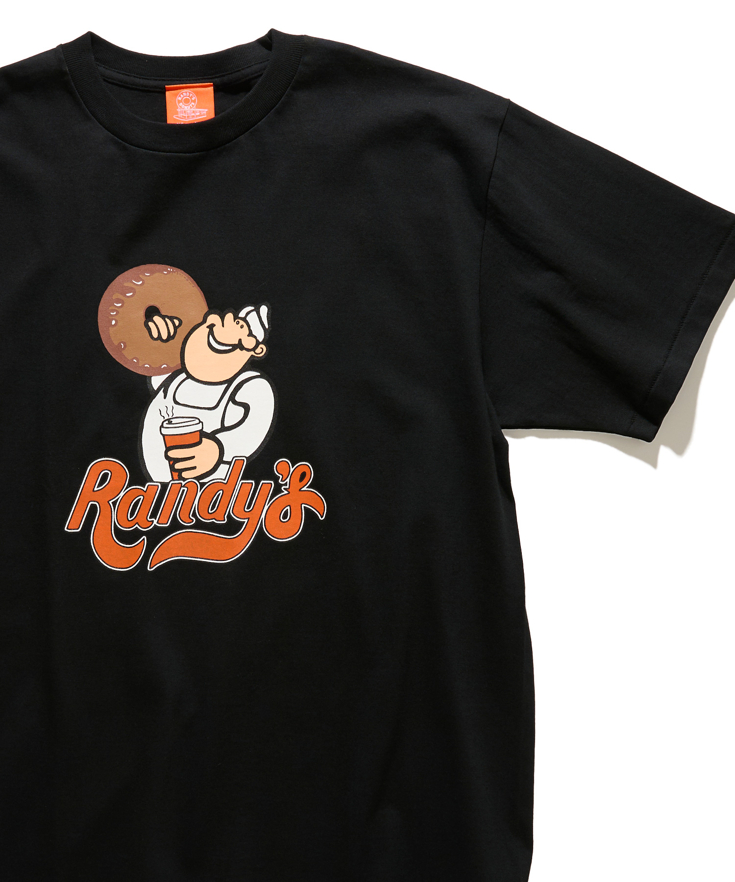 【FREAK’S STORE限定】「RANDYS BOY ORANGE FS LIMITED TEE」（5940円）、サイズ：M/L/XL/XXL、カラー：ブラック