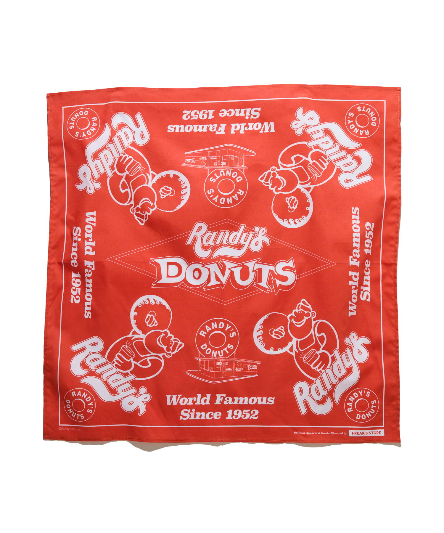 「RANDYS MANY LOGOS BANDANA」（2750円）、カラー：オレンジ