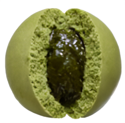 「森半監修 抹茶ショコラまん」（195円）