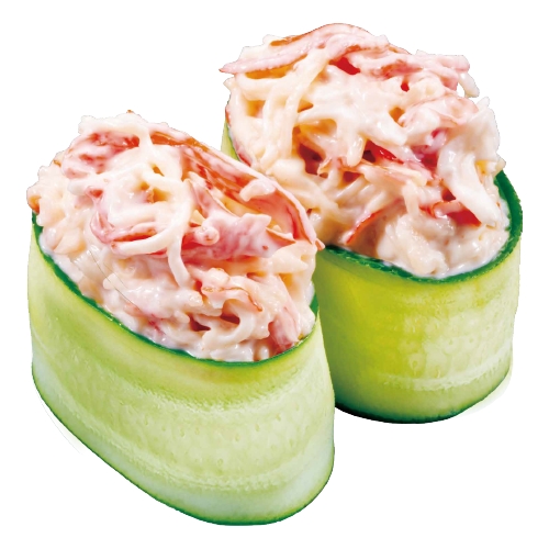 カニカマサラダかっぱ軍艦