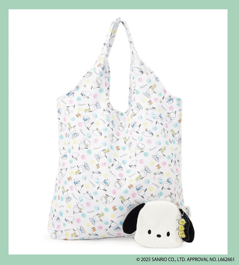 「ポチャッコ ポーチ付きエコバッグ」（2,750円）