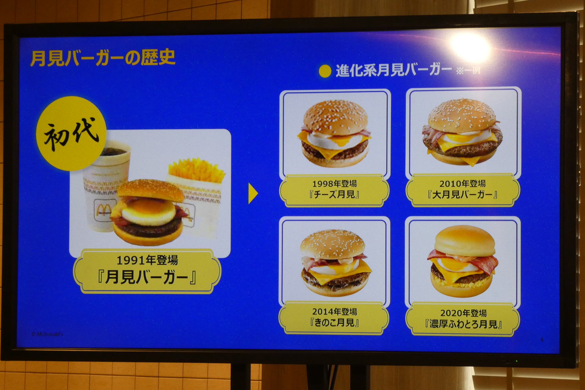 月見バーガーの歴史