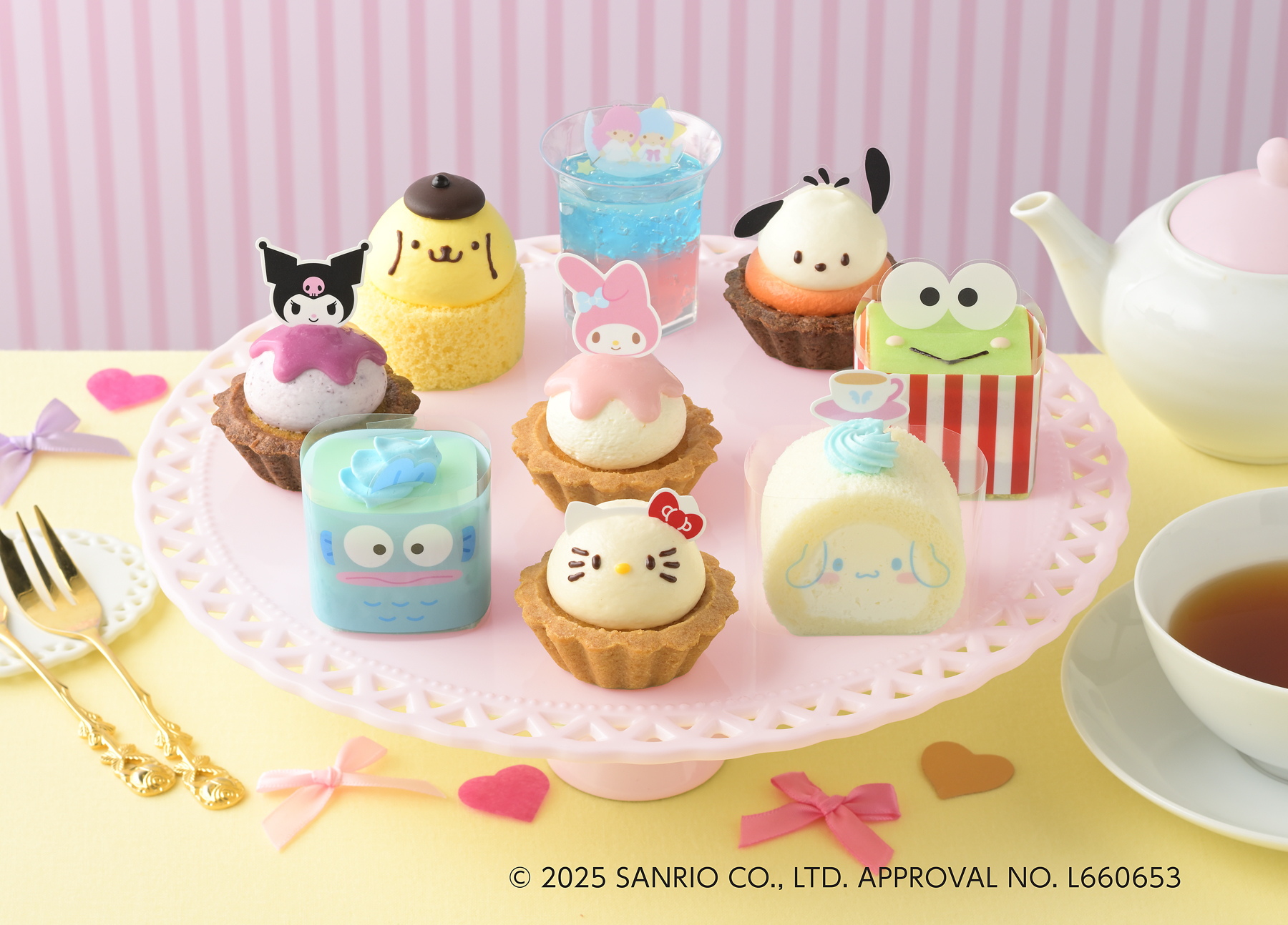 銀座コージーコーナー「＜サンリオキャラクターズ＞スイーツコレクション（9個入）」