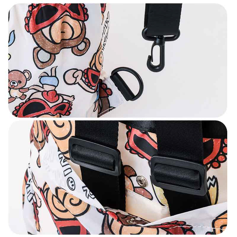 HYSTERIC MINI 2WAY TOTE↔BACKPACK BOOK WHITE ver.