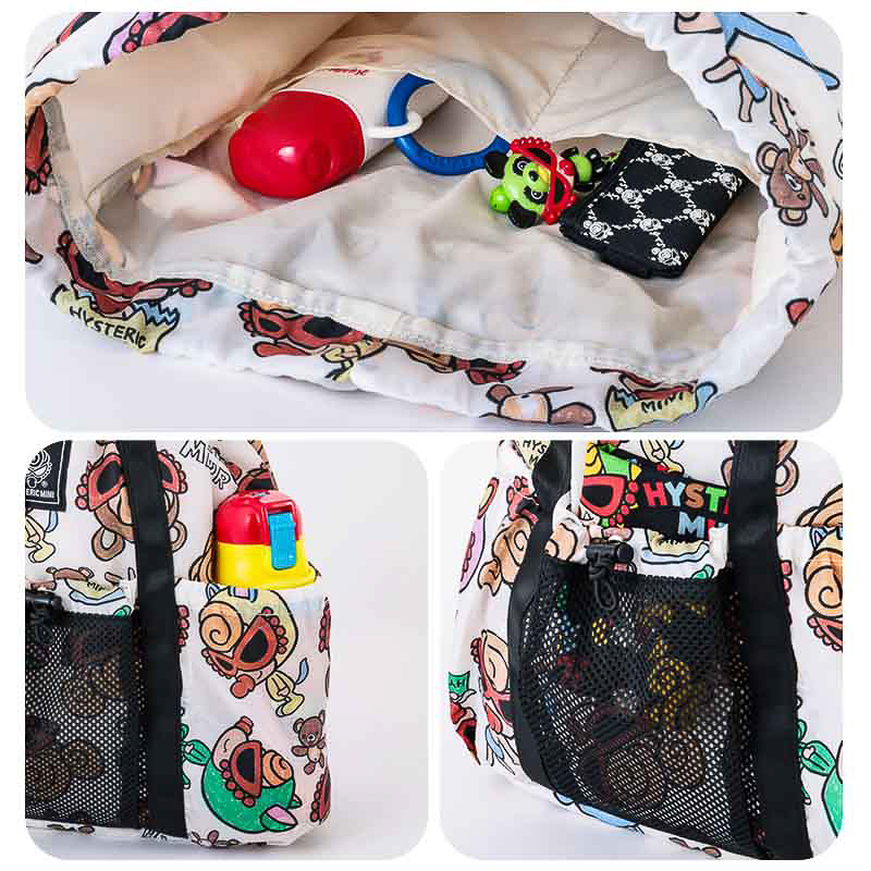 HYSTERIC MINI 2WAY TOTE↔BACKPACK BOOK WHITE ver.