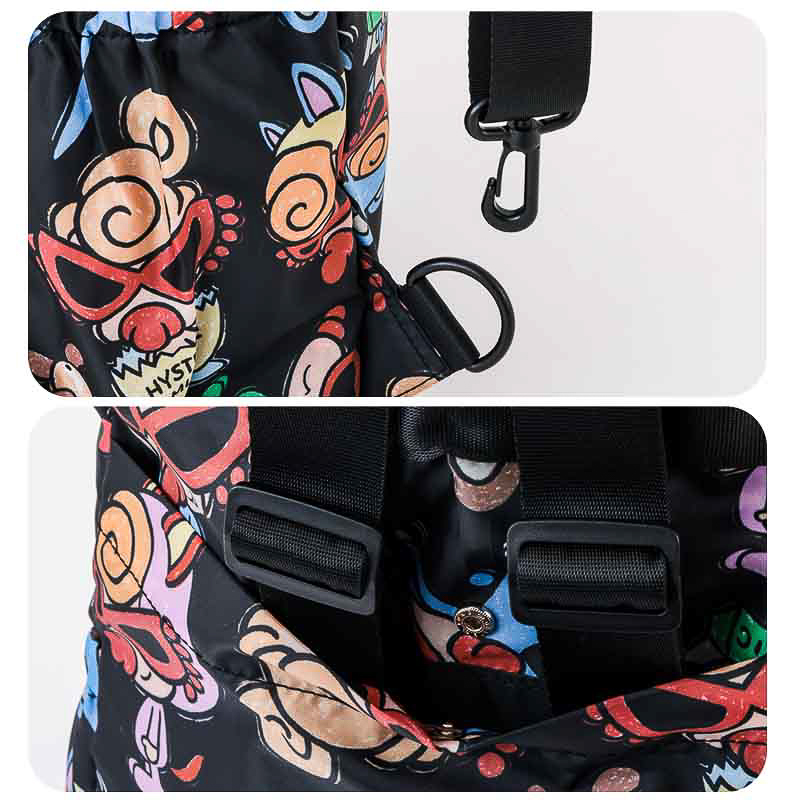 HYSTERIC MINI 2WAY TOTE↔BACKPACK BOOK BLACK ver.