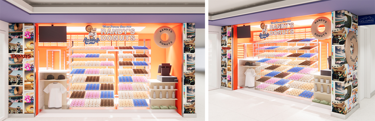 ランディーズドーナツ新宿 イイトルミネ店はテイクアウト専門店としてオープン