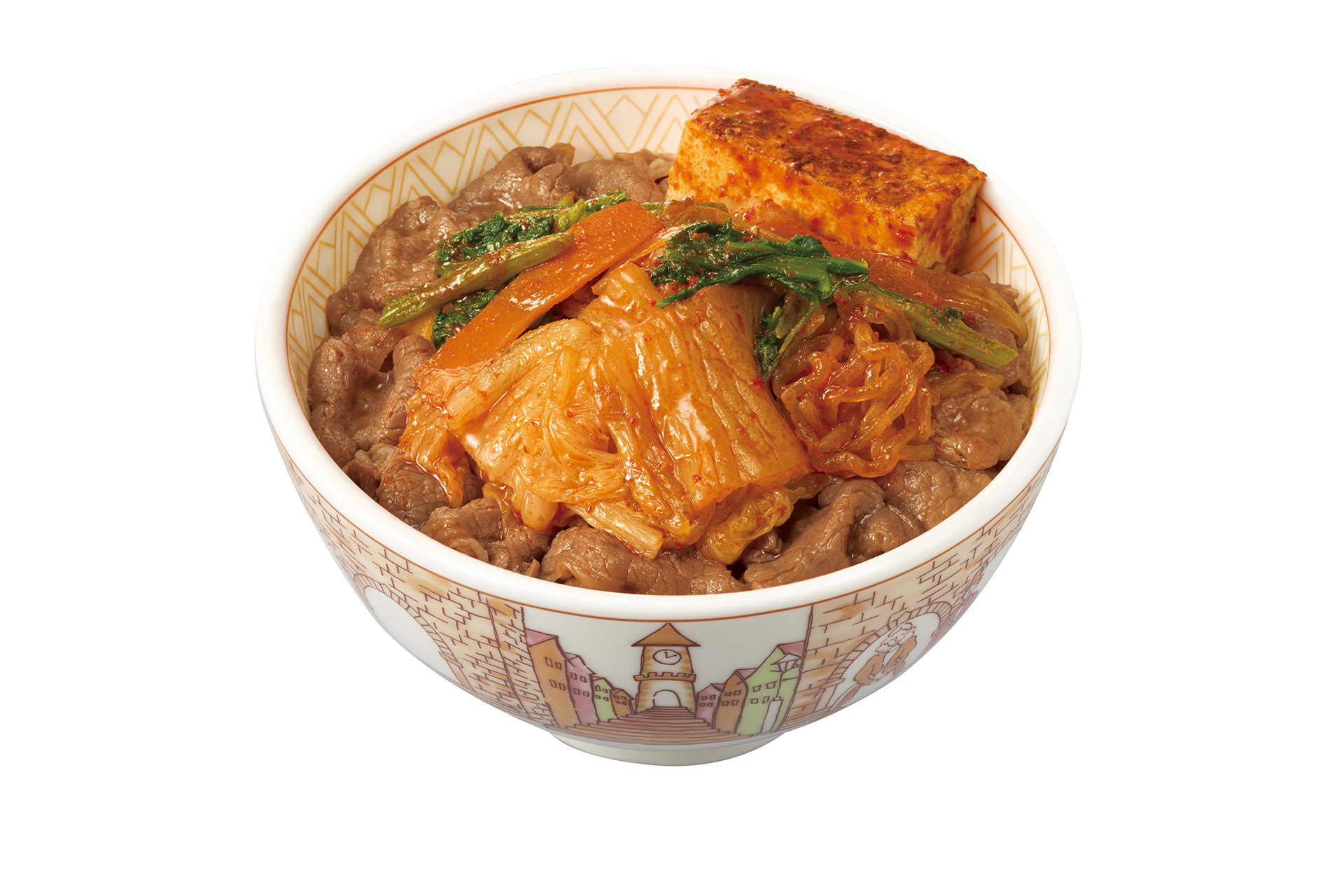 「辛旨すきやき牛丼」