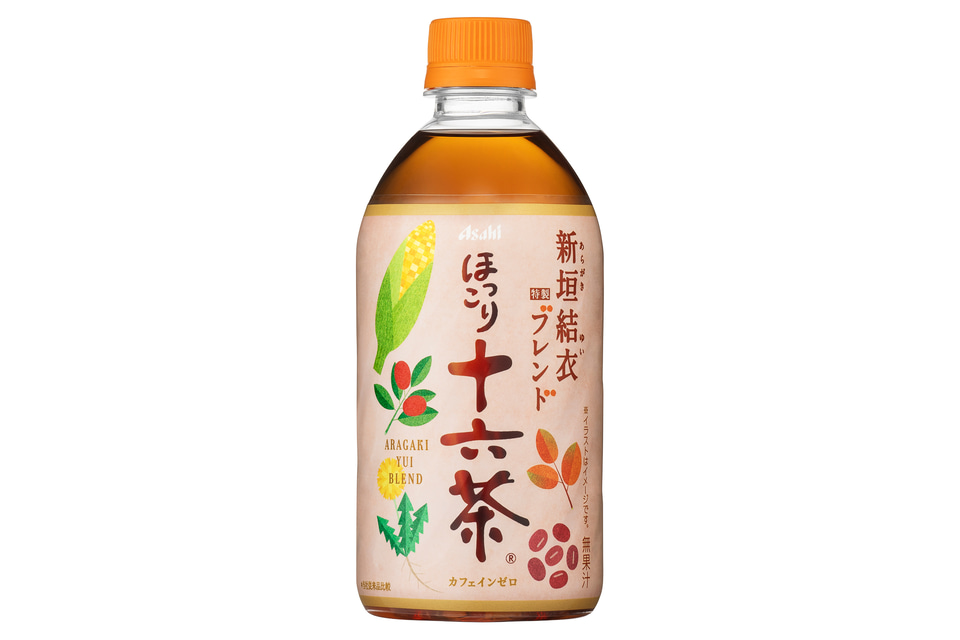 アサヒ飲料“新垣結衣特製ブレンド”の「ほっこり十六茶」9月9日