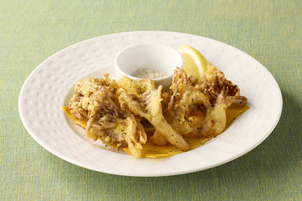 舞茸のフリット～トリュフ塩＆レモン～