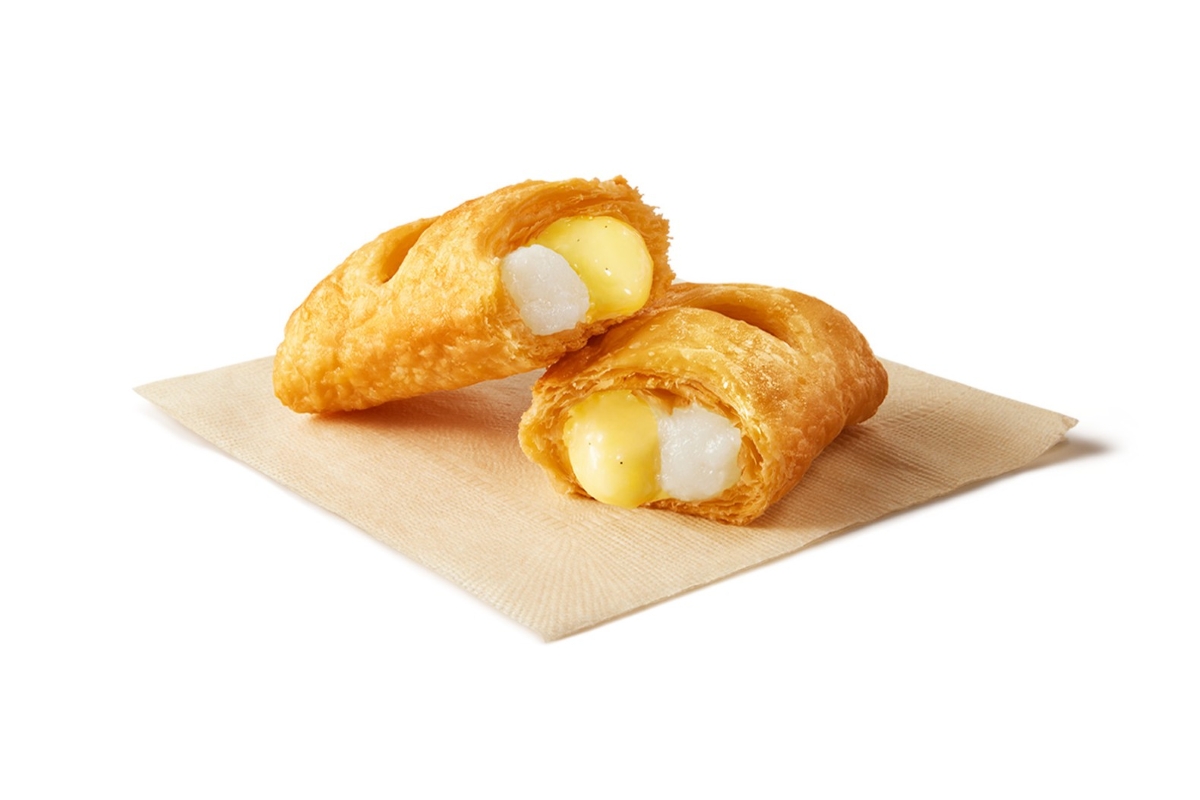 おもちカスタードの月見パイ