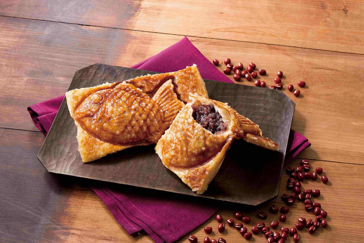 クロワッサンたい焼のあずき