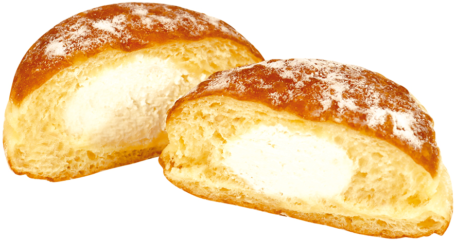 「milkyクリームドーナツ（プレーン）」（212円）