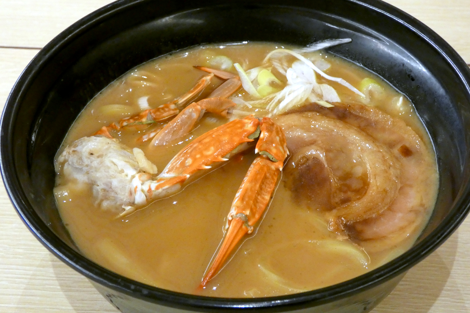 かに白湯らーめん