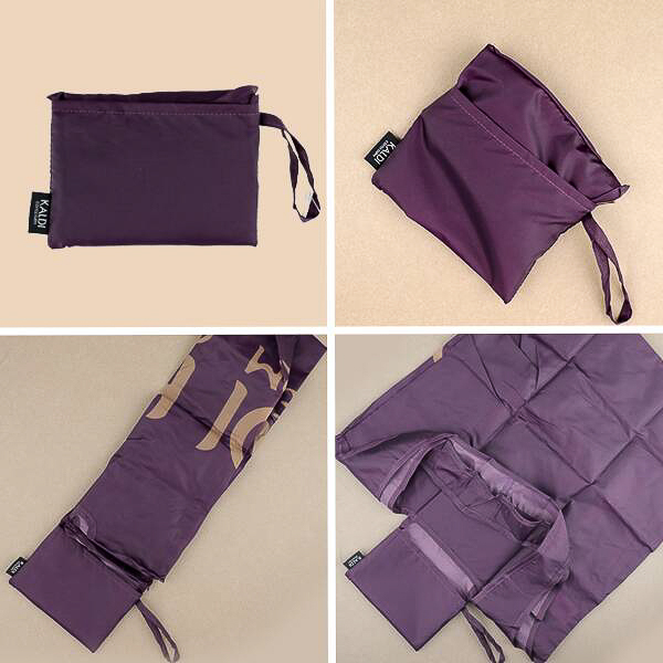 カルディコーヒーファーム「エコバッグ プラム」