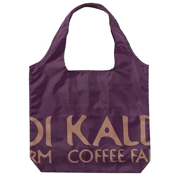 カルディコーヒーファーム「エコバッグ プラム」
