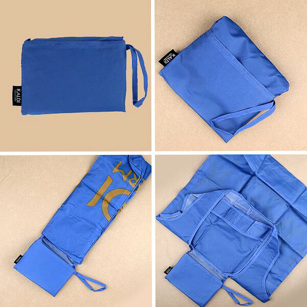 カルディコーヒーファーム「エコバッグ フレンチブルー」