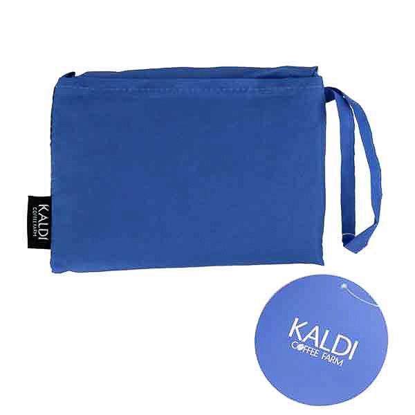 カルディコーヒーファーム「エコバッグ フレンチブルー」