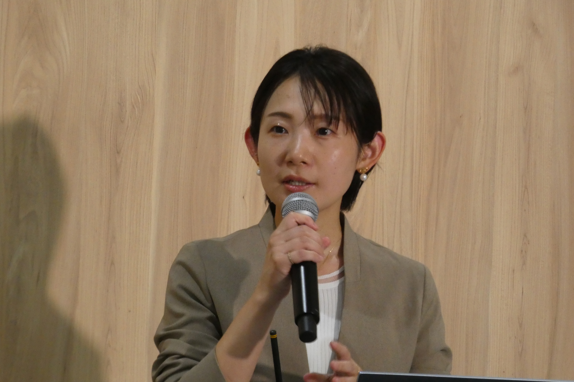 マーケティング本部 ポテトチップス部 ベーシックポテトチップスチームブランドマネジャーの井上真里氏