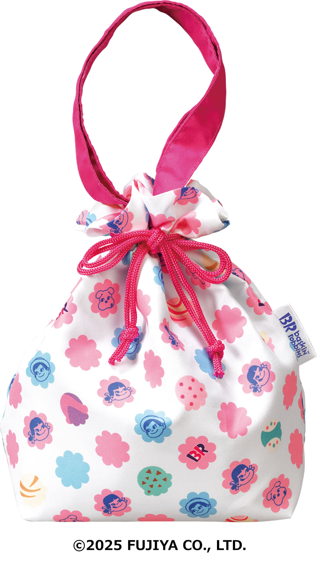 巾着ランチバッグ