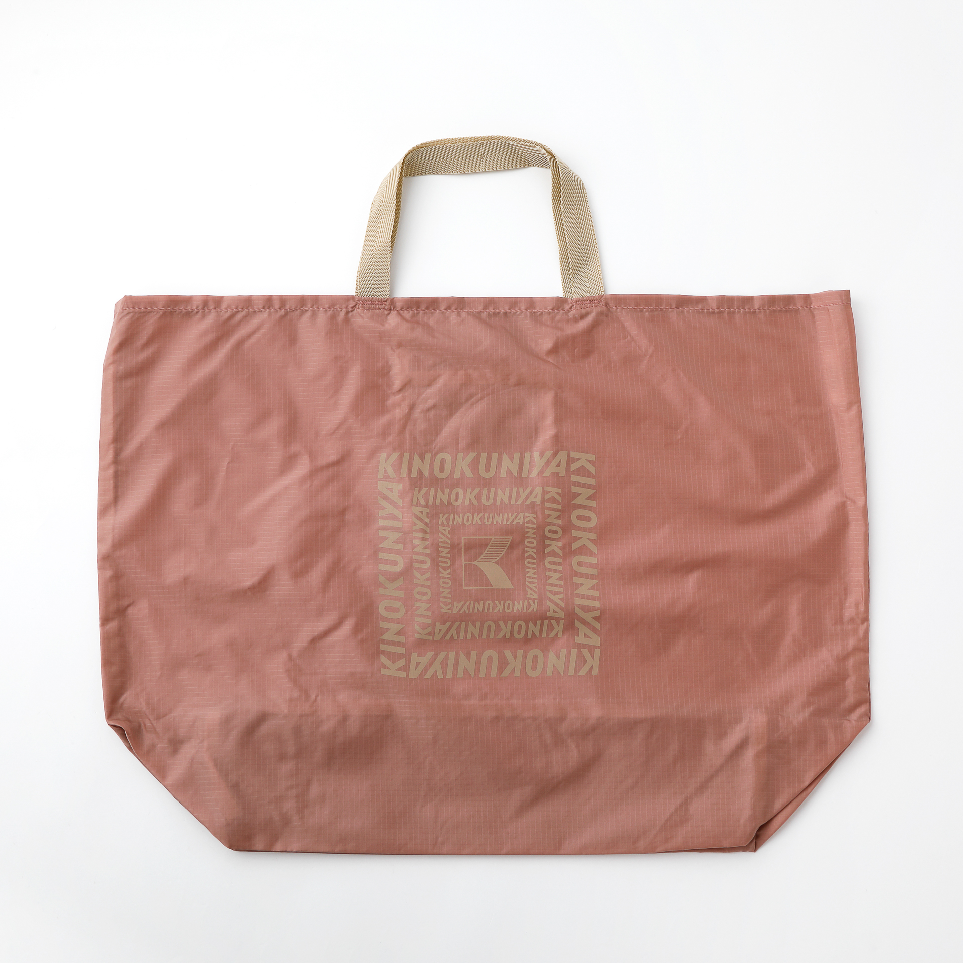 紀ノ国屋 ニューポケッタブルバッグ（オールドローズ）