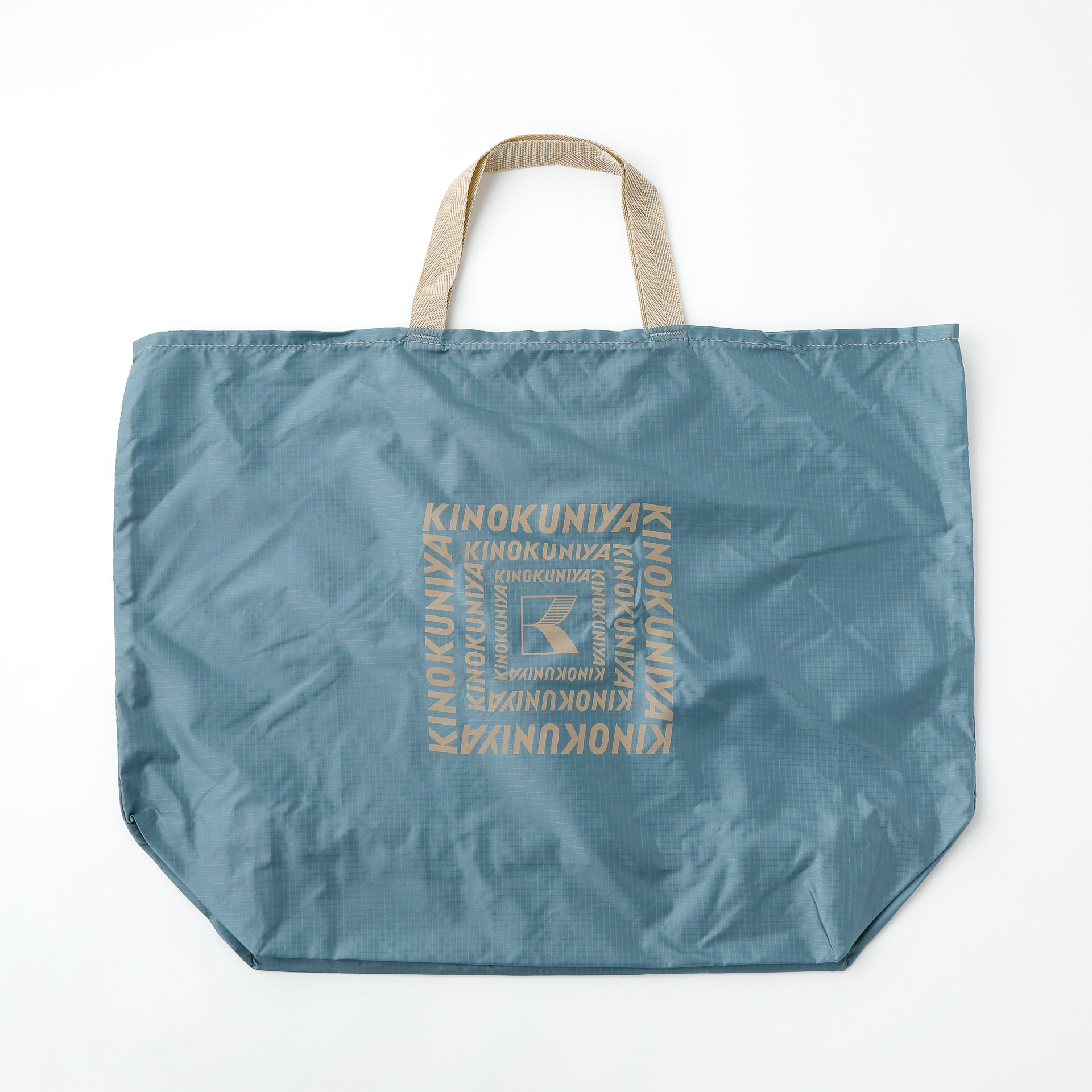 紀ノ国屋 ニューポケッタブルバッグ（スモーキーブルー）