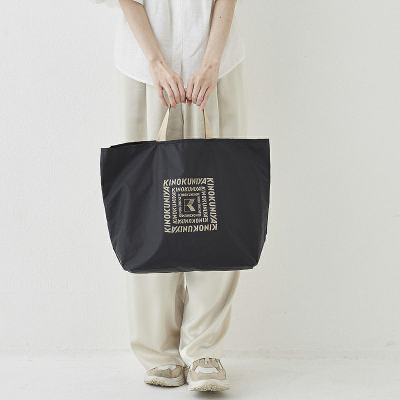 紀ノ国屋 ニューポケッタブルバッグ（ランプブラック）