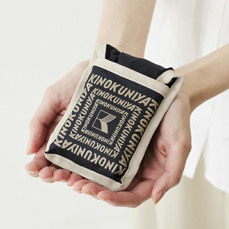 紀ノ国屋 ニューポケッタブルバッグ（ランプブラック）