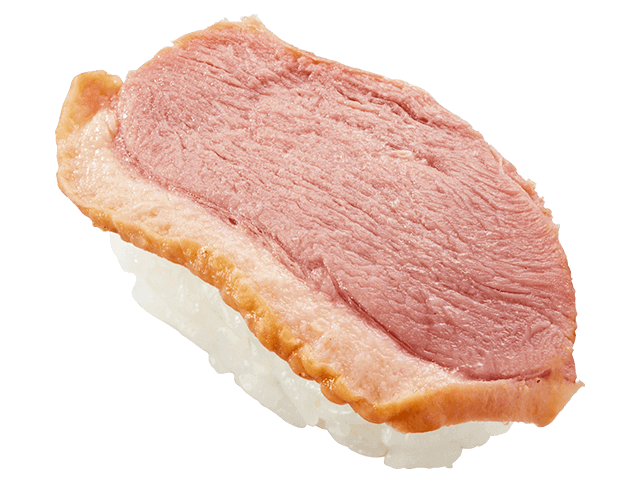 「合鴨ロース」（55円～）