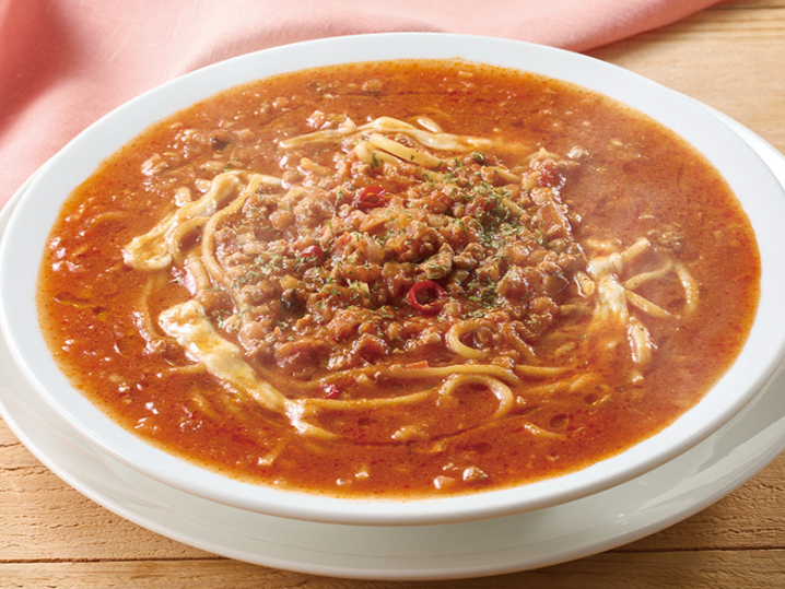 やみつきミートのJonathan'sスープパスタ（1121円）