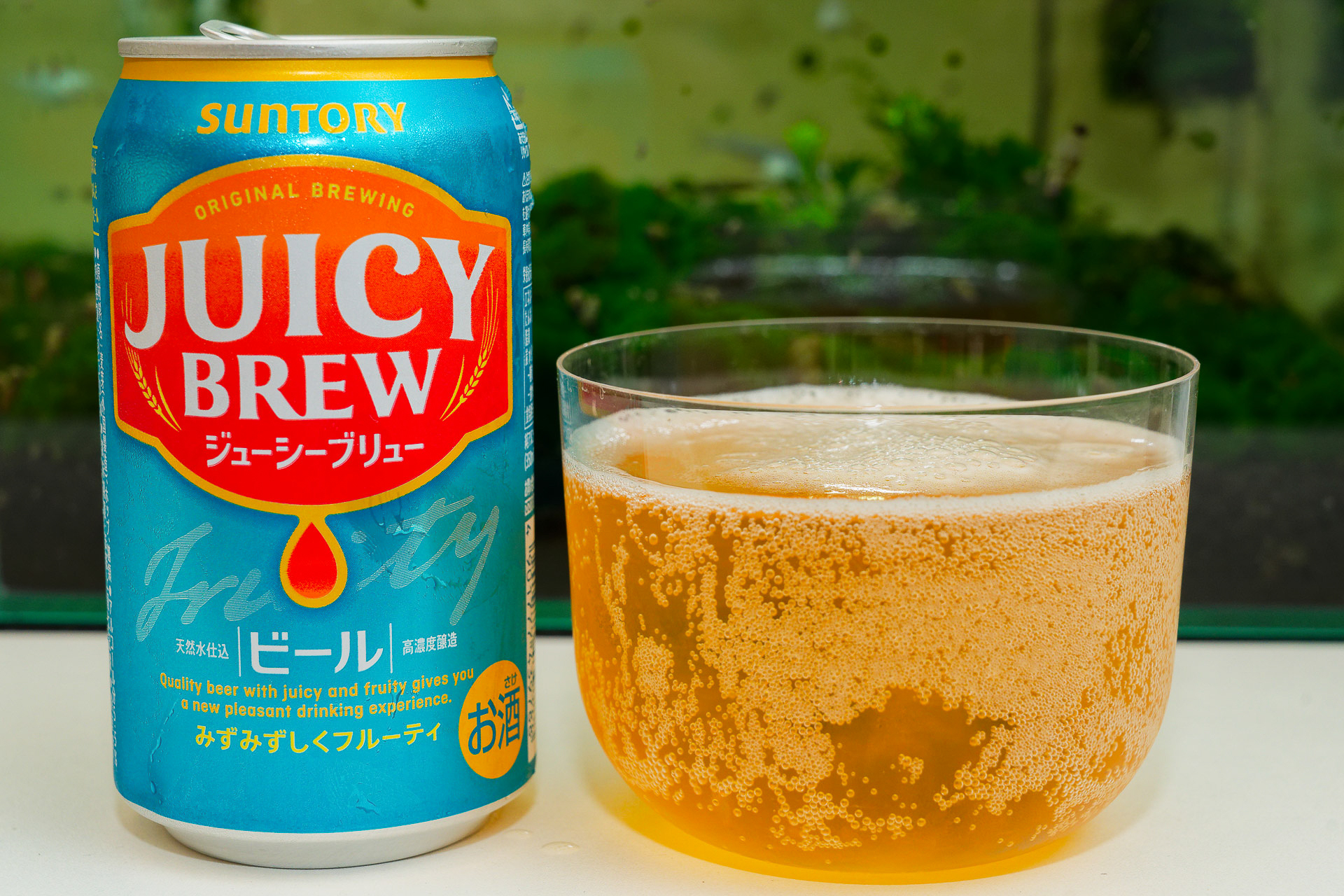 東北限定販売のサントリー「ジューシーブリュー」