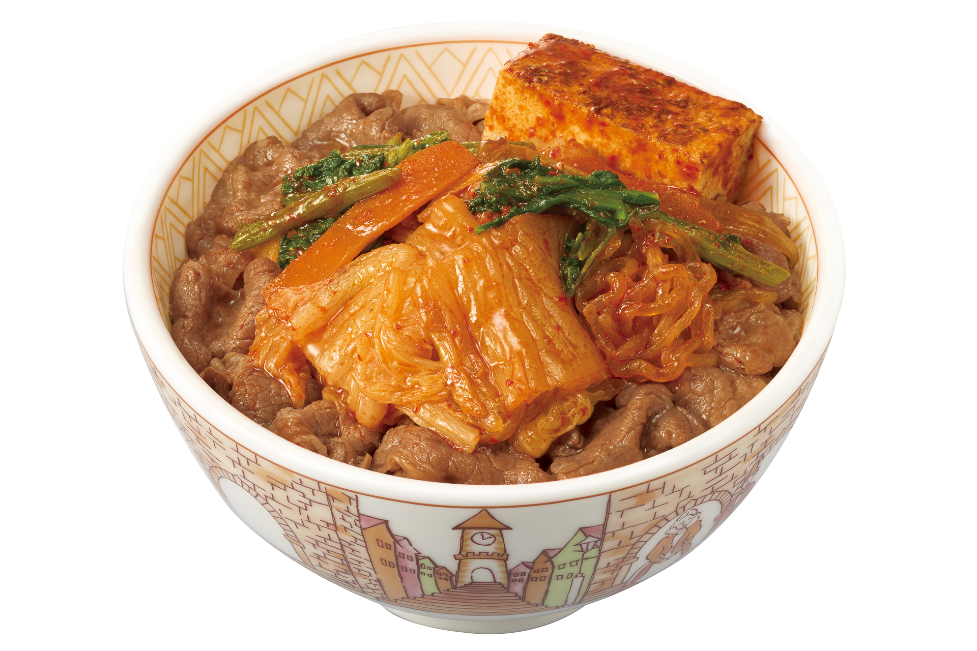 辛旨すきやき牛丼