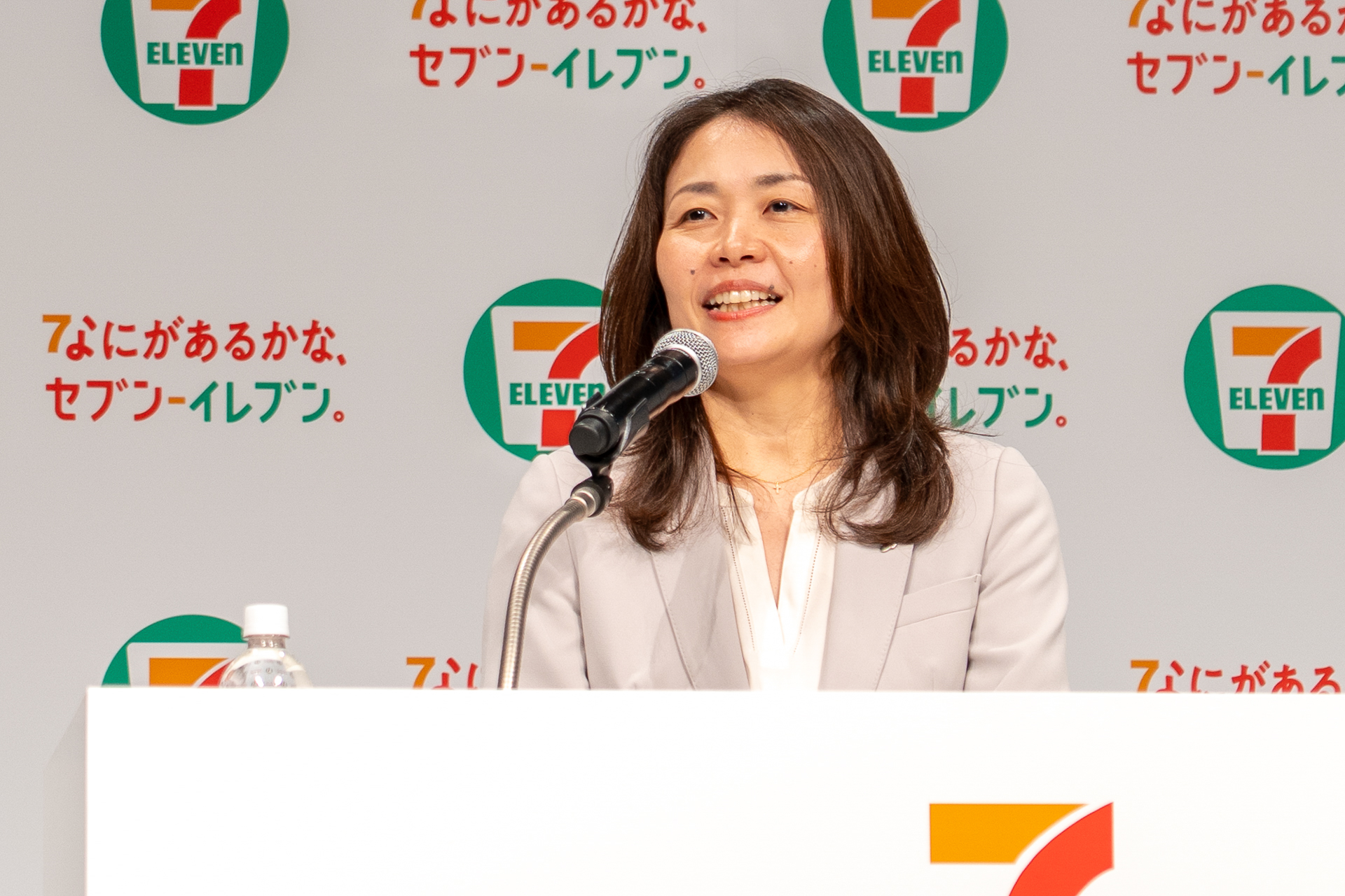株式会社セブン‐イレブン・ジャパン 取締役執行役員 商品本部長の羽石奈緒氏